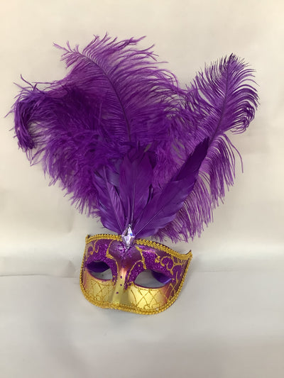 Carnival Eye Mask- Purple