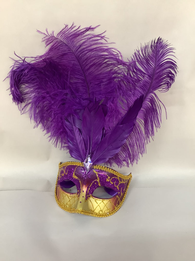 Carnival Eye Mask- Purple