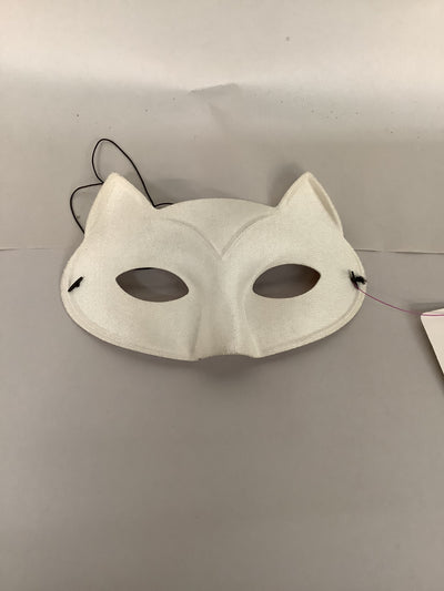 White Cat Eye Mask