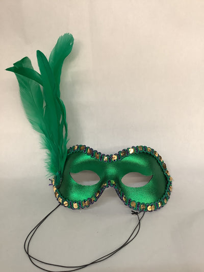 Emerald masquerade mask