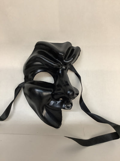 Mini Phantom Half Mask- Black