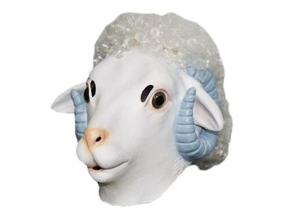 sheep ram latex mask