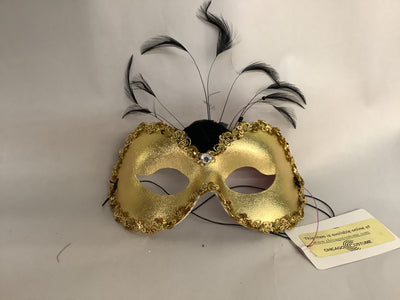 Priscilla Eye Mask- gold