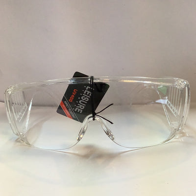Clear Wide Frame Sunglasses