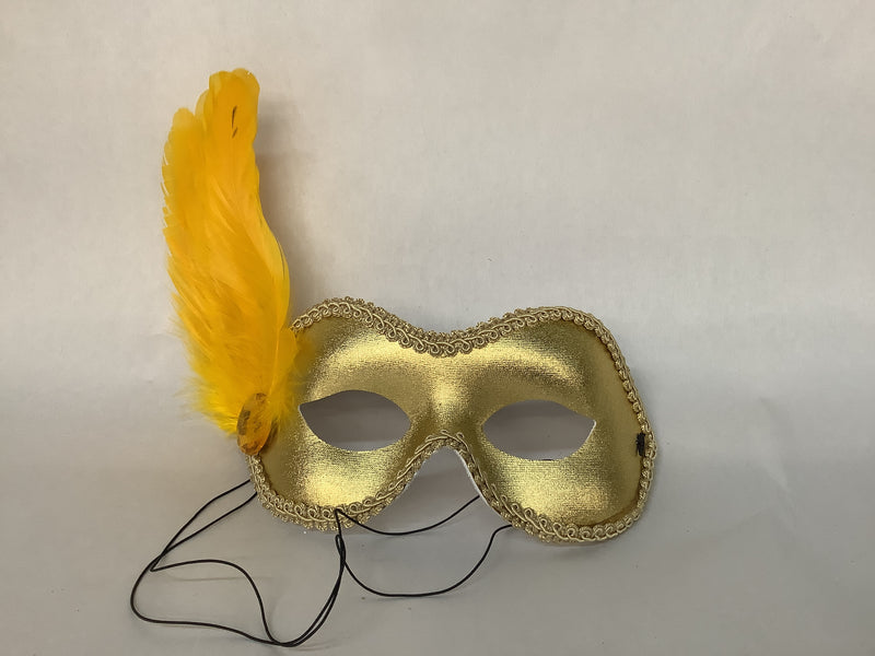 Golden eye mask