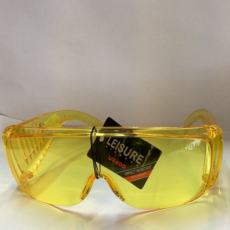 Yellow Wide Frame Sunglasses