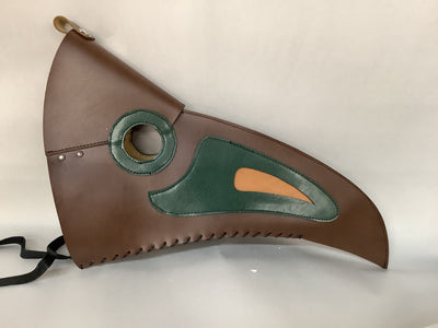El Morte Bird Mask- Brown