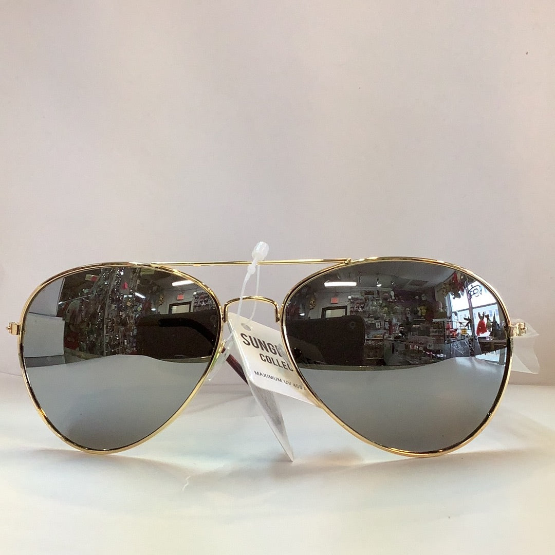 Gold Frame Sunglasses | Chicago Costume Company