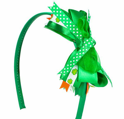 St. Patrick's Day Ribbon Headband