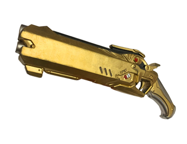Overwatch Gun | Red & Gold