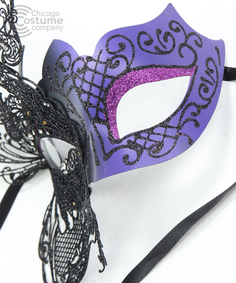 Emmanuelle Eye Mask-Purple