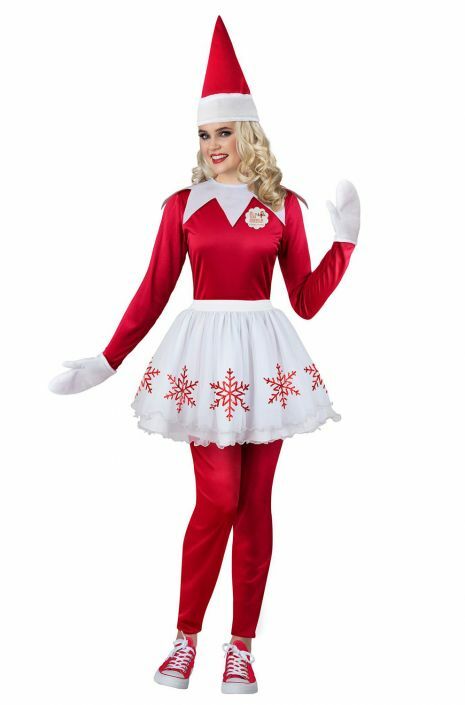 Female Elf on the Shelf Costume