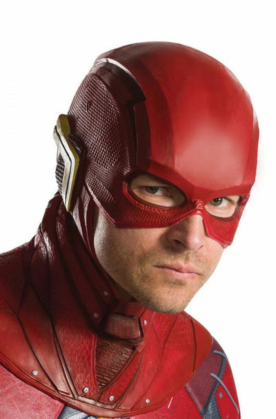 the flash justice league latex mask