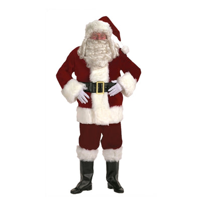 Halco Burgundy Velvet Santa Suit