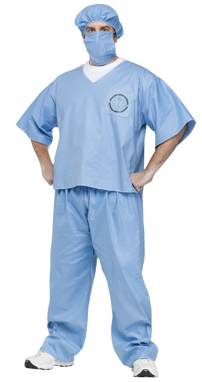 Adult Doctor Costume Scrubs