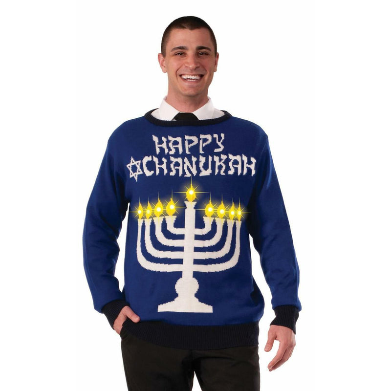 Light Up Chanukah Sweater