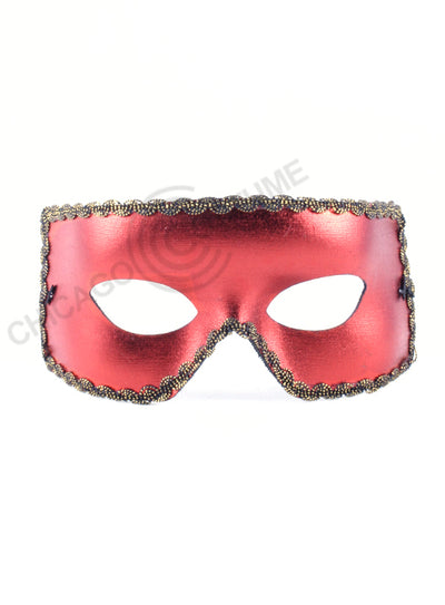 Trimmed Verona Mask Red