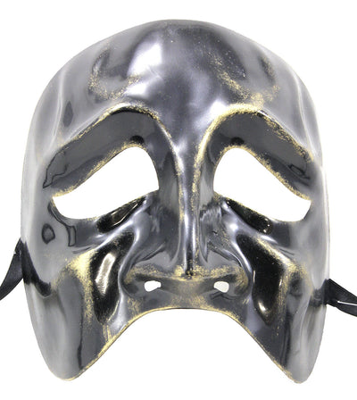 Theatrical Opera Face Mask -Gold