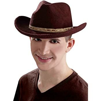 Brown Deluxe Cowboy Hat