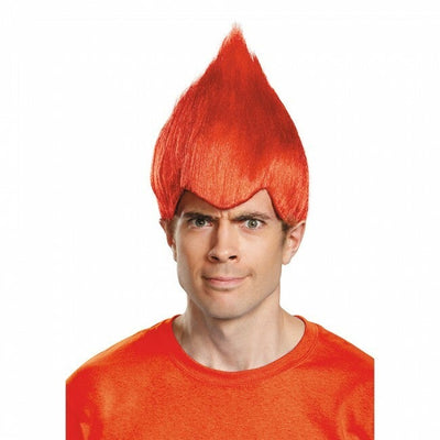 Wacky Troll Adult Wig-Red