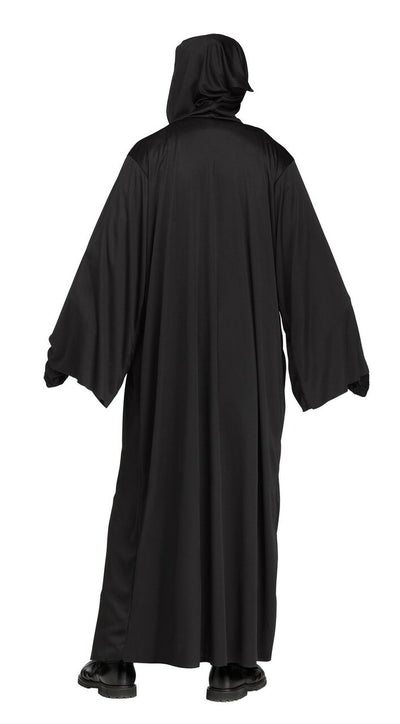 Black Hooded Adult Robe