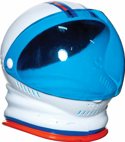 White Space Helmet Blue Visor