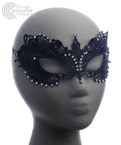 Kerisa Fabric Eye Mask-Black