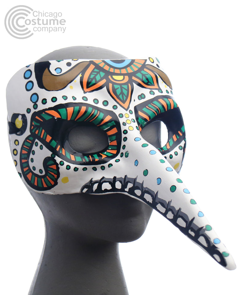 Avion long nose - Day of the Dead Mask