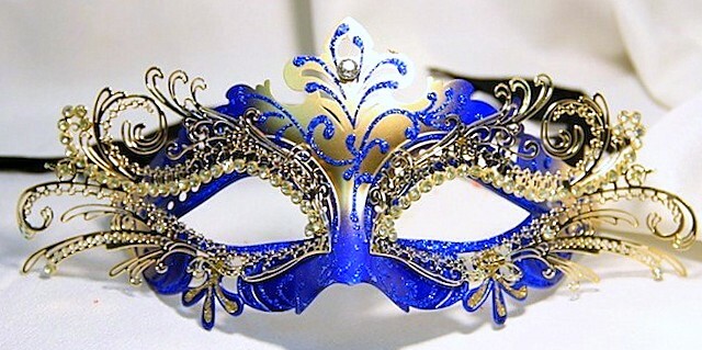 Celine Eye Mask-Blue