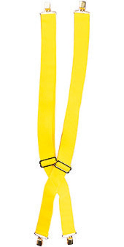 Yellow Costume Suspenders