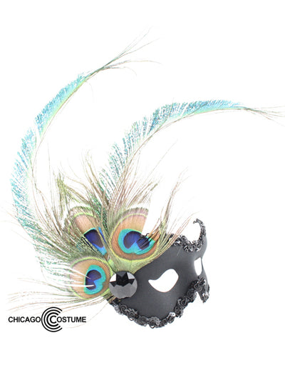 Peacock Paradise Eye Mask