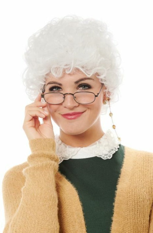 Golden Girls Snarky Senior Wig by Costume Culture