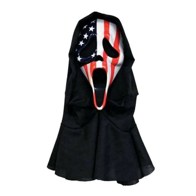 Patriotic Ghost Face Mask