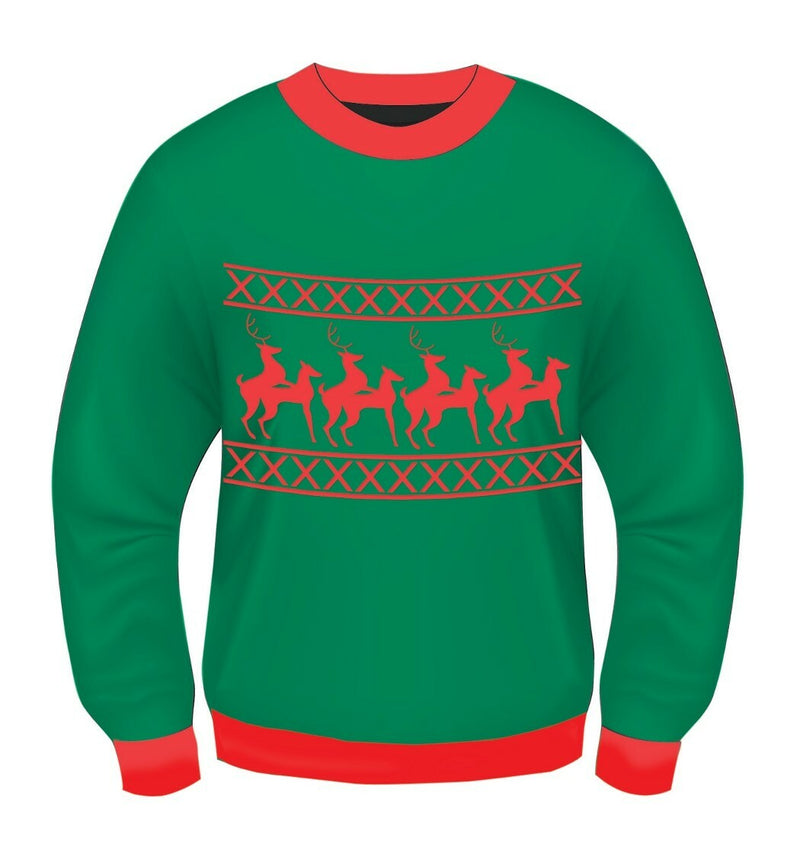 Reindeer Games X-Rated - Adult Sweater