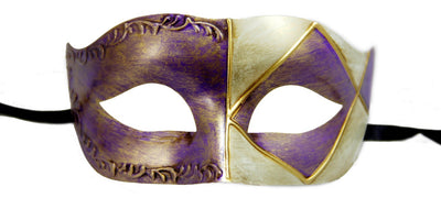 Italian Eye Mask-Purple 