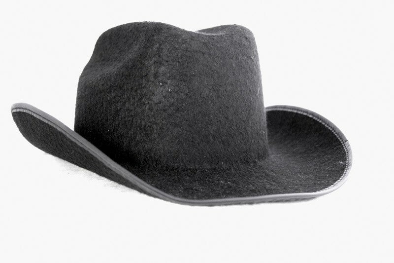 Cowboy Hat - Black