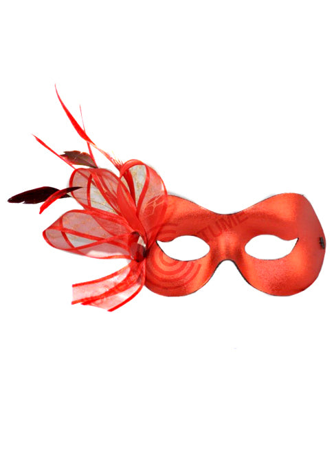 Antoinette Eye Mask - Red