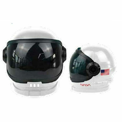 Space Helmet - White with Black Visor