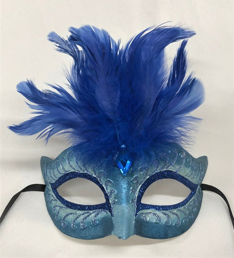 Vanessa Eye Mask - Blue