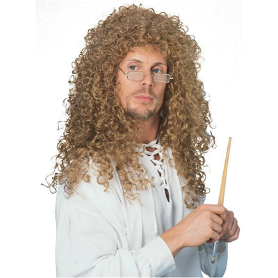 Extra Long Auburn Curly Wig