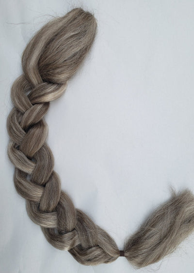 Extra Long Synthetic Ash Blonde Braid