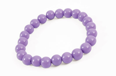 Pop Art Pearl Bracelet-Lavender
