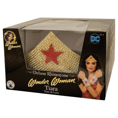 Wonder Woman Deluxe Rhinestone Adult Tiara