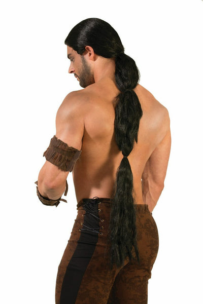 khal drogo long ponytail warrior wig