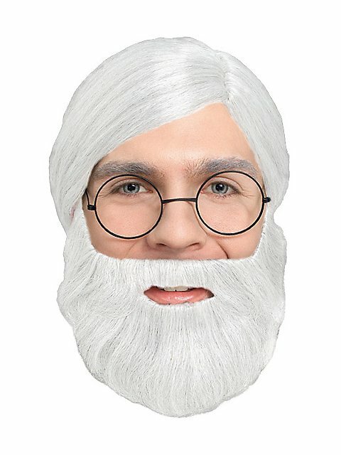 Character Beard-white