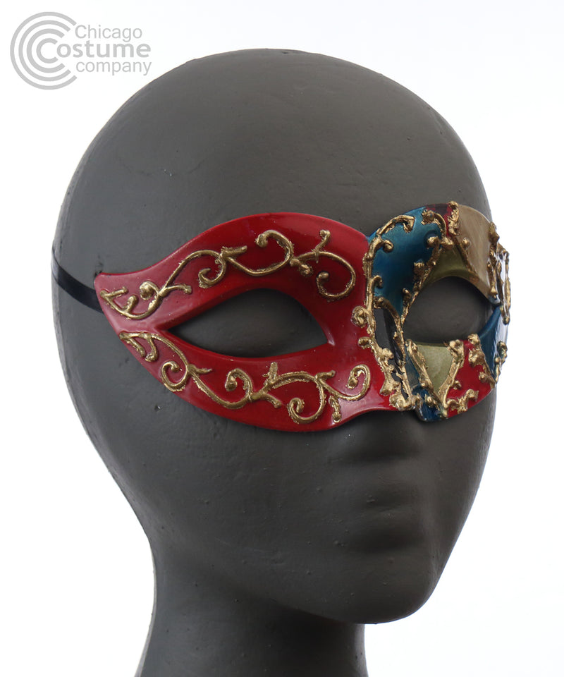Le Petite Eye Mask Red Front 2