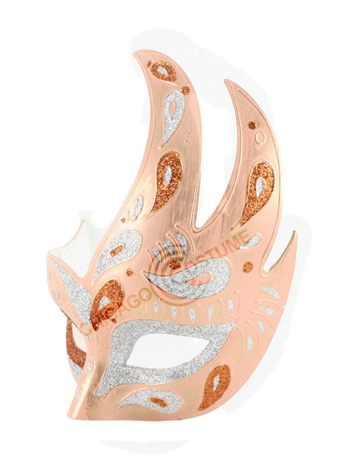 Carnival Eye Mask-Pink