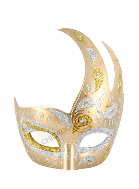 Carnival Eye Mask-Gold