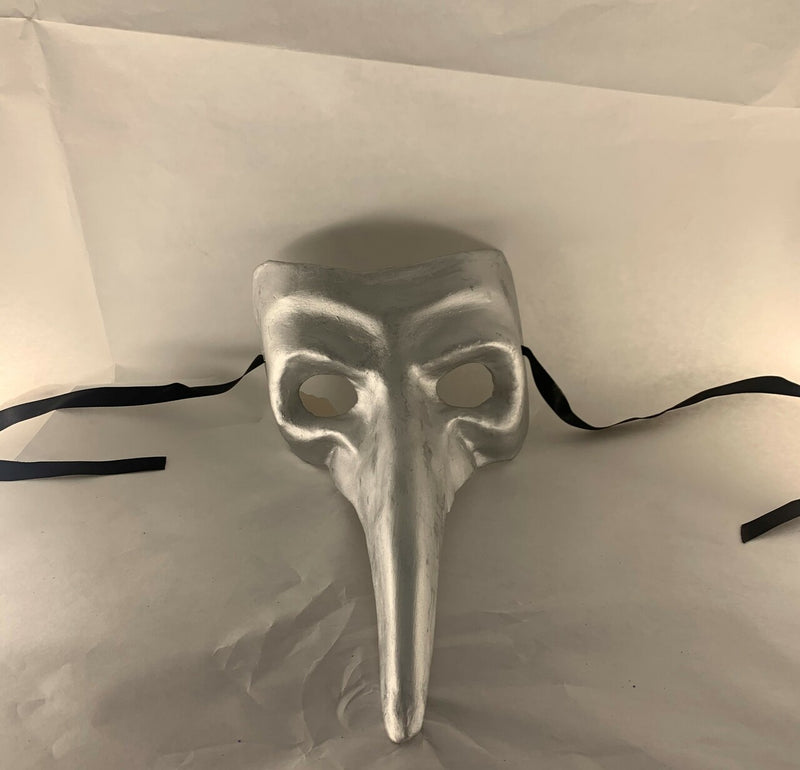 Silver Venezia Eye Mask