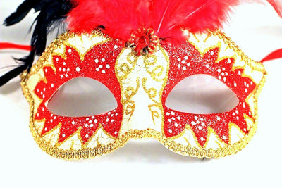 Festival Eye Mask red